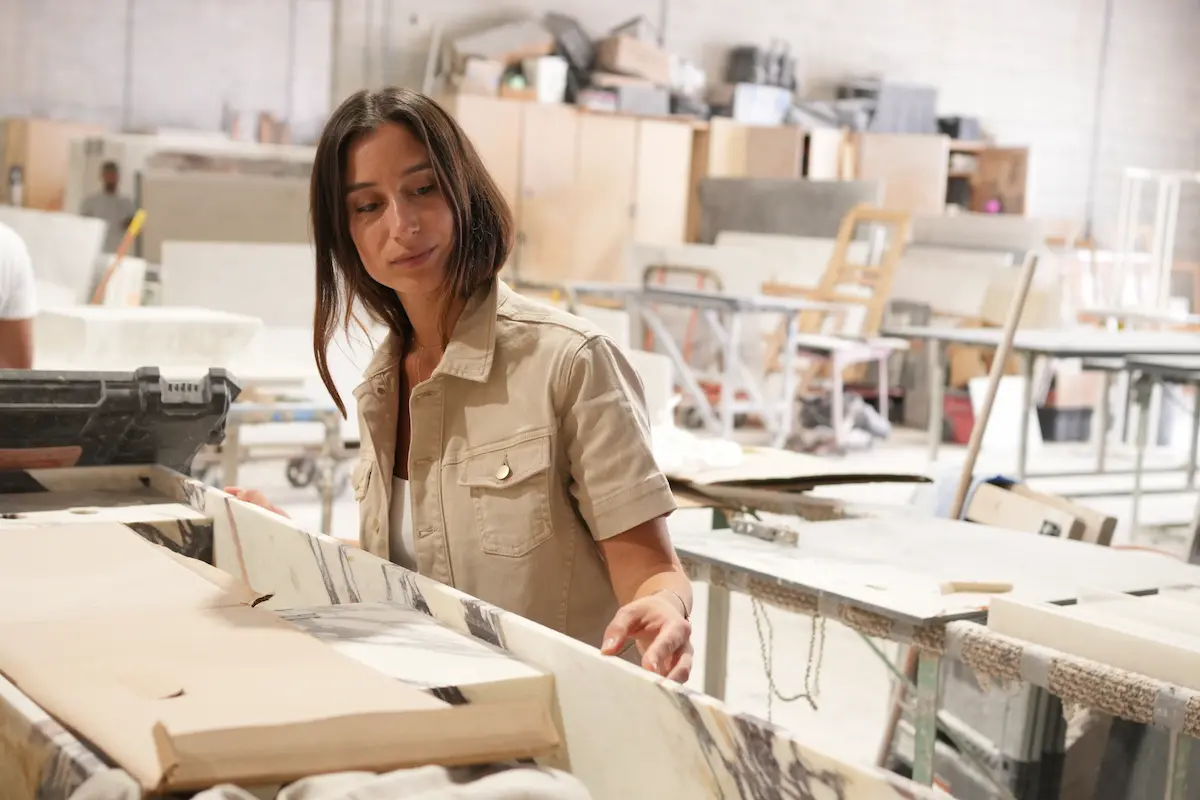 Mora working at BYMO Studio