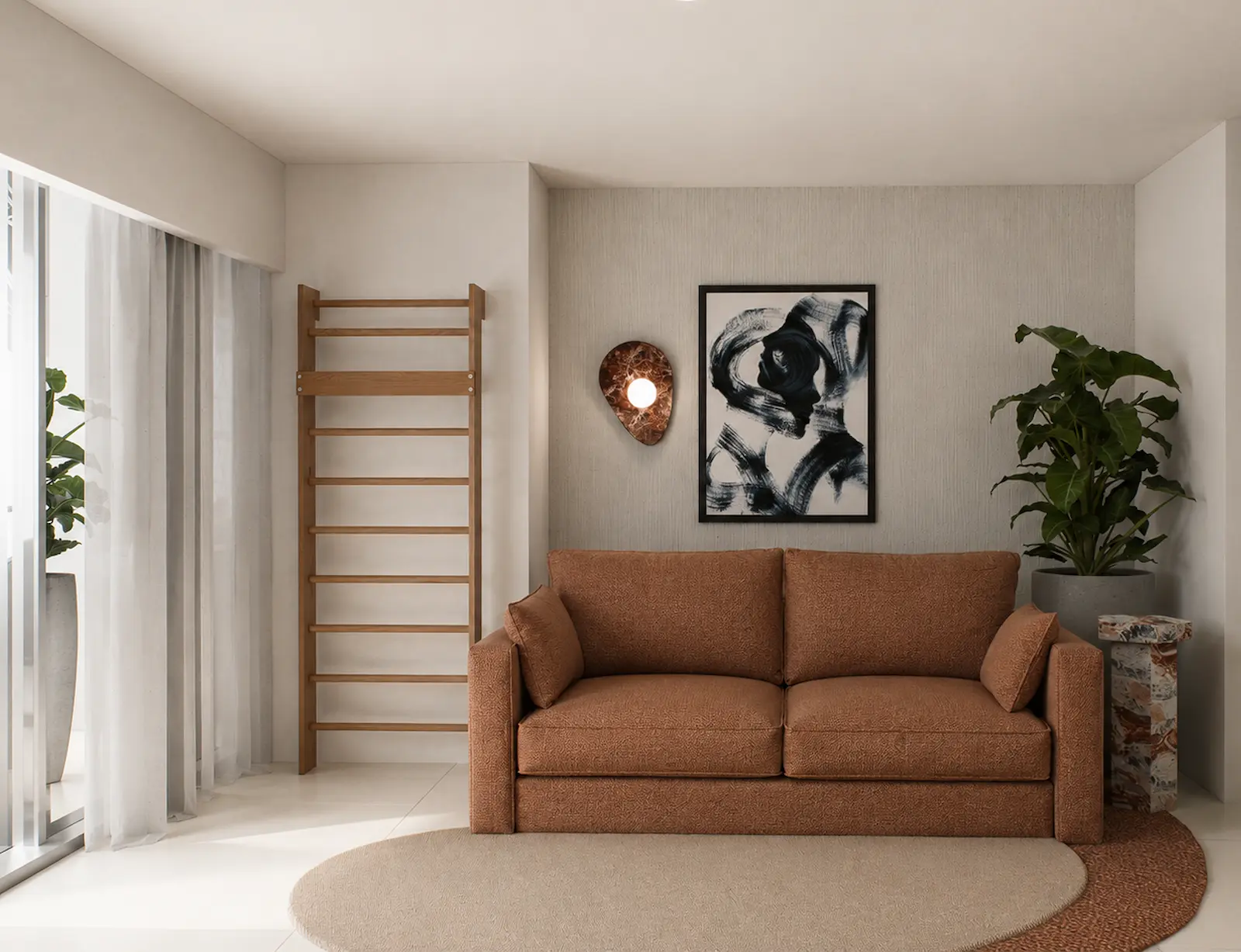 Epic Residences Unit 304 — panoramic view of the finished home