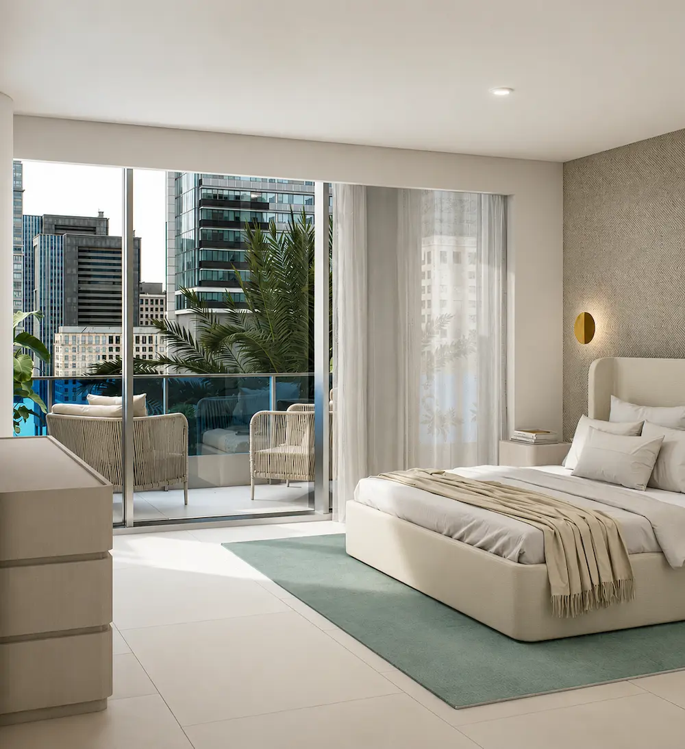 Epic Residences Unit 304 — interior detail with high-end objects
