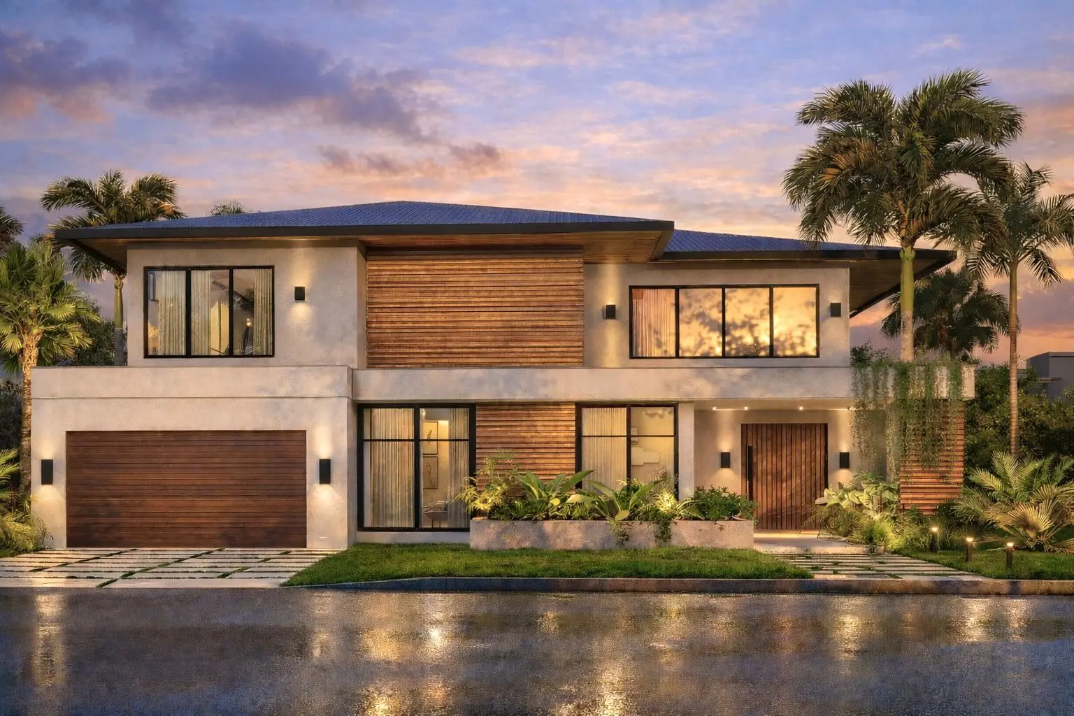 Good Airs Realty — exterior façade design and photorealistic visualization