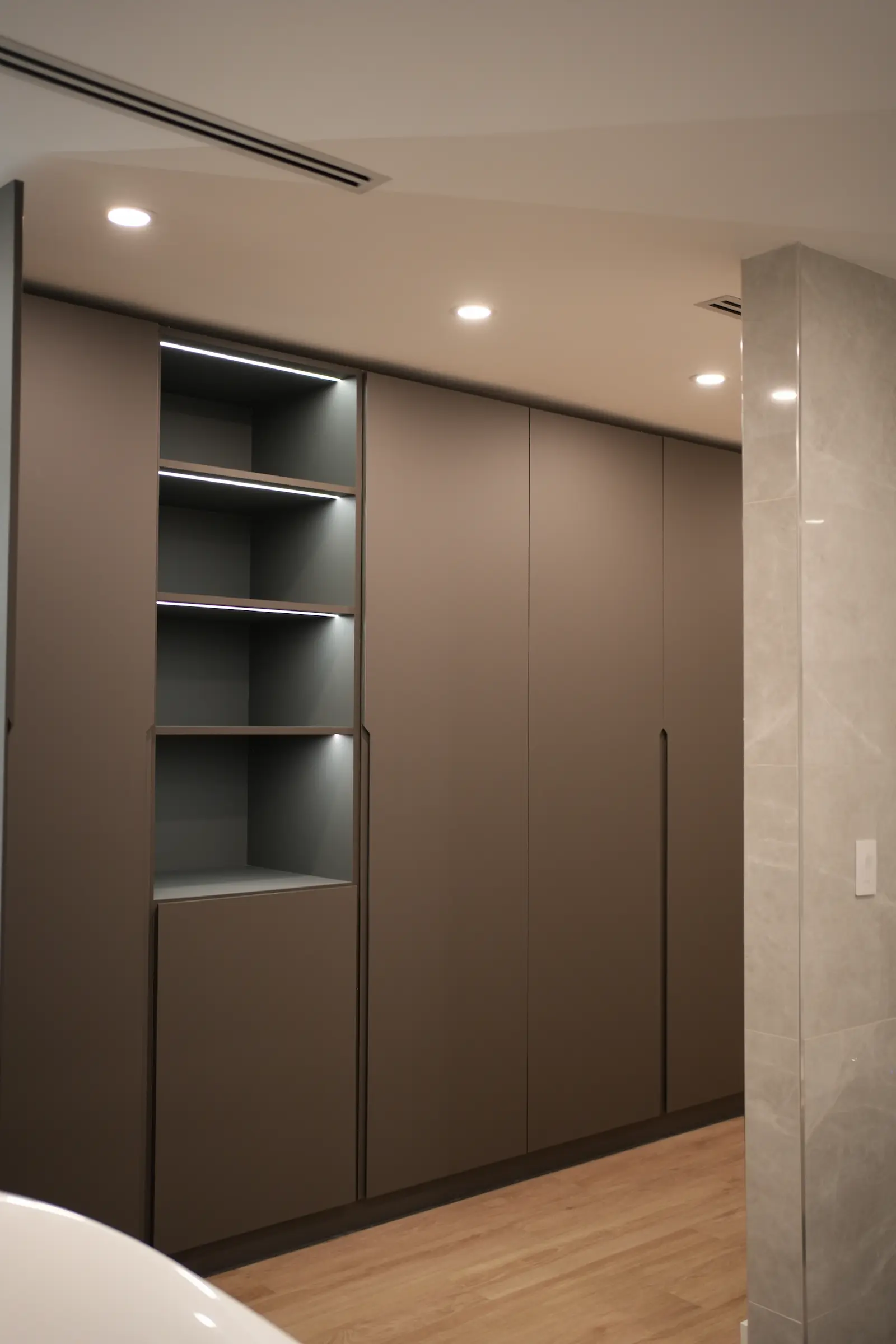Jade at Brickell Bay Unit 4601 — panoramic interior view