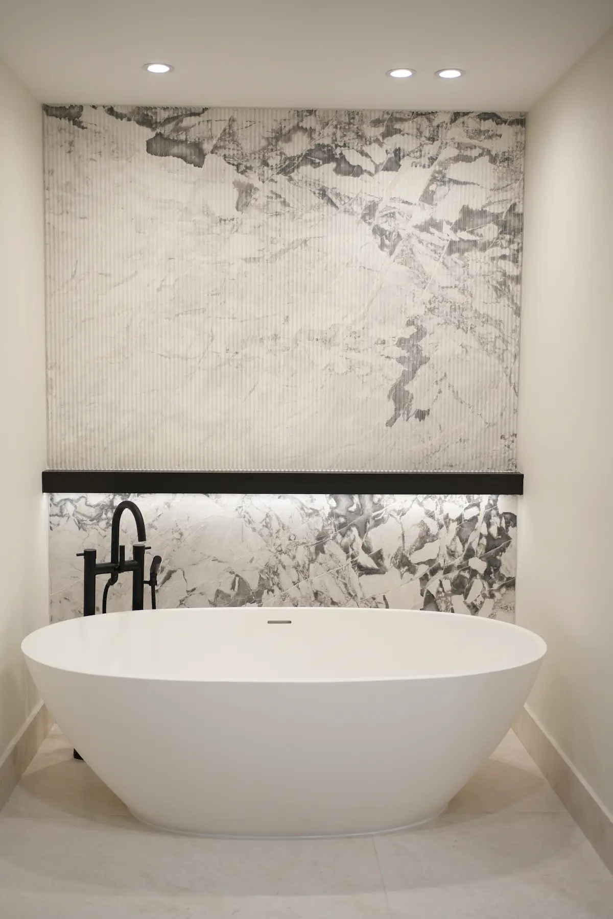 Majestic Tower Unit 909 — spa-style bathroom